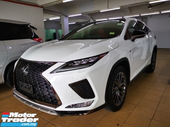 2020 LEXUS RX300 F SPORT NEW FACELIFT PANORAMIC ROOF 5 YEAR WARRANT