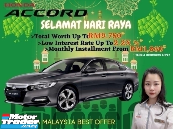 2022 HONDA ACCORD  Celebrate Raya With Honda Rebate Up To RM9,750 Balik Kampung This Festive Season And Proudly Impres