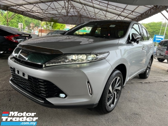 2018 TOYOTA HARRIER 2.0 TURBO 3 LED PREMIUM FULL SPEC ANDROID PLAYER 4 CAMERA POWER BOOTH 2018 UNREG FREE 5 YRS WARRANTY