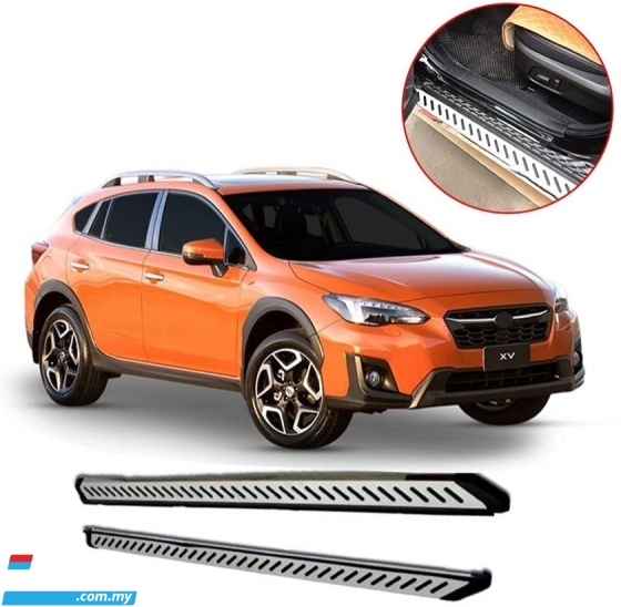 Subaru XV 2012 2013 2014 2015 2016 2017 2018 2019 2020 2021 OEM aluminium Running Board door foot Side Step Steel Exterior & Body Parts > Body parts 