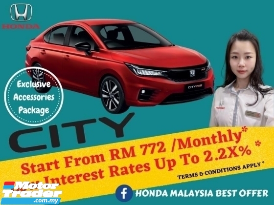 2022 HONDA CITY Be A Proud Owner Of A Quality HONDA Car Get Great Cash Rebates Exclusive Free Gifts Up To RM4550 I