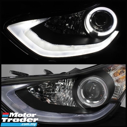 Hyundai Elantra MD 2010 2011 2012 2013 2014 2015 led projector headlamp headlight head lamp light bodykit body kit Exterior & Body Parts > Lighting 