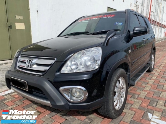 2006 HONDA CR-V 2.0 AUTO i-VTEC DOHC ENGINE/LEATHER SEAT/MULTIFUNCTION STERING/4 PCS TOYO NEW TYRE/TIP TOP CONDITION