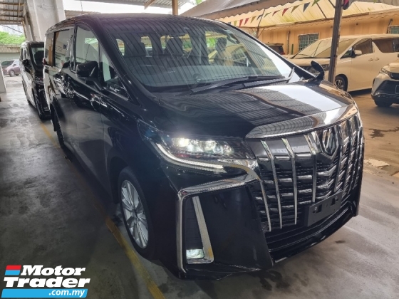 2020 TOYOTA ALPHARD 2.5 S Sunroof 8 SEATERS 2 Power doors Surround camera Power boot Lane Assist Unregistered