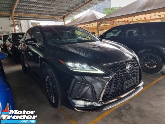 2020 LEXUS RX300 2.0 F Sport Panoramic roof 3 LED Surround camera Power boot Memory seat HUD Unregistered