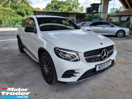 2019 MERCEDES-BENZ GLC 250 250 AMG Coupe 4Matic Sunroof Memory seat Keyless Entry Unregistered