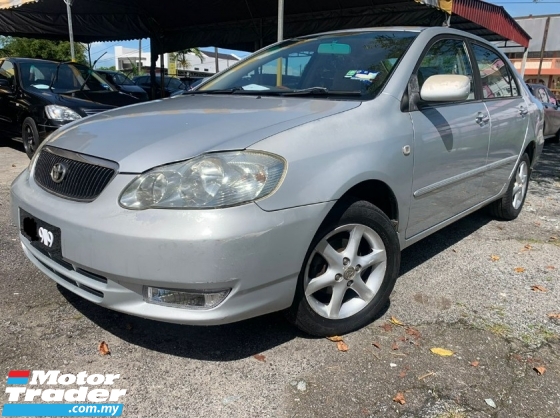 2001 TOYOTA COROLLA ALTIS 1.8 (A) BEST DEAL IN TOWN