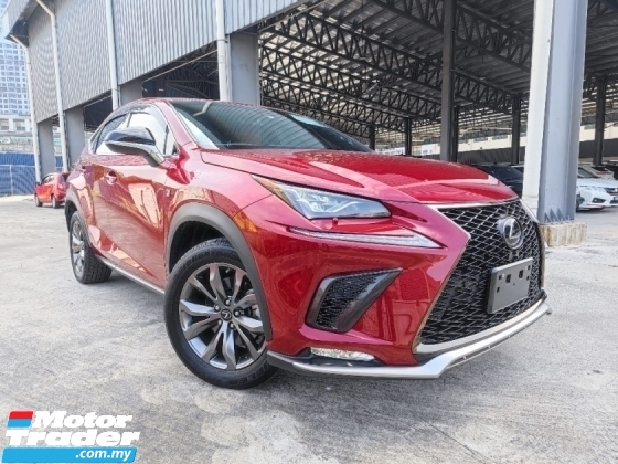 2018 LEXUS NX300 2.0 F SPORT NX 300 RED 3LED 4WD RED LEATHER UNREG