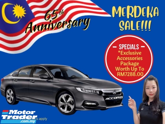 2022 HONDA ACCORD Be A Proud Owner Of A Quality HONDA Car Get Great Cash Rebates Exclusive Free Gifts Up To RM9,7590