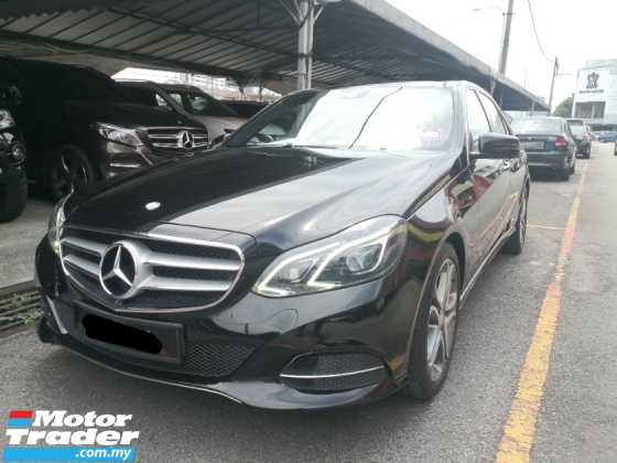 2014 MERCEDES-BENZ E-CLASS E250 Avantgarde Premium YEAR MADE 2014 CKD P.Roof P.Boot ((( FREE 2 YEARS WARRANTY )))