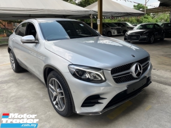 2019 MERCEDES-BENZ GLC 250 Unreg Mercedes Benz AMG Sport GLC250 Coupe 2.0 Turbo Camera Sun Roof Power Boot Paddle Shift 9G 