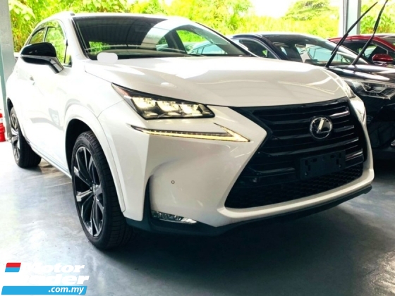2017 LEXUS NX NX200T 2.0T NEW FACELIFT,SUNROOF,RED COLOUR INTERIOR,NAPA LEATHER SEAT,3 EYES LED HEADLAMPS,PCS,LKA