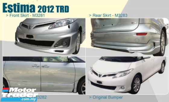 Toyota estima acr50 acr55 2009 2010 2011 2012 2013 2014 TRD Bodykit body kit front side rear skirt lip Exterior & Body Parts > Car body kits 