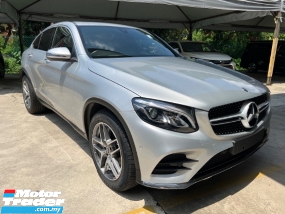 2019 MERCEDES-BENZ GLC 250 AMG COUPE Sun Roof 2 Memory Seat Keyless Rear Cam