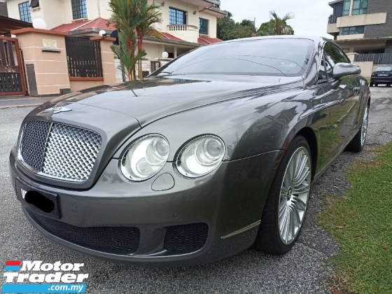 2008 BENTLEY CONTINENTAL GT SPEED 6.0 V11 TWIN TURBO 