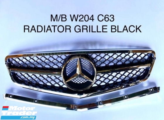 Mercedes Benz W204 Coupe 2 Doors Amg c63 front grill grille sarung logo emblem c class bodykit body kit 2D 2Doors Exterior & Body Parts > Car body kits 