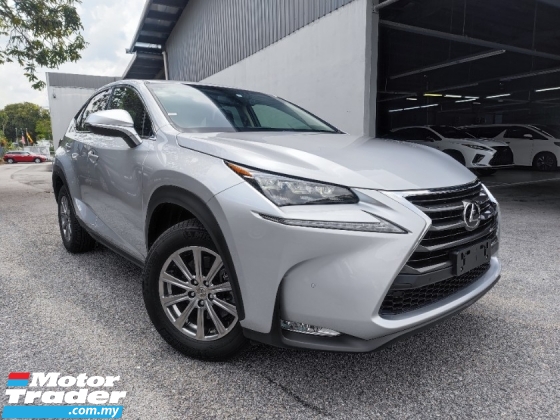 2017 LEXUS NX 200 iPACKAGE NX200 CHEAPEST OFFER IN TOWN UNREG