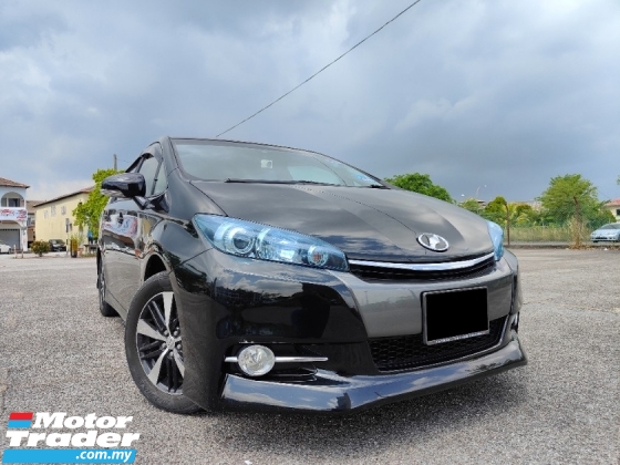 2014 TOYOTA WISH 1.8 S FACELIFT NO PROCESSING FEE ON THE ROAD PRICE