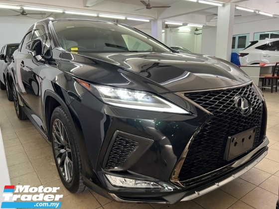 2020 LEXUS RX RX300 F Sport 2.0 PANROOF NEW FACELIFT NO HIDDEN CHARGES