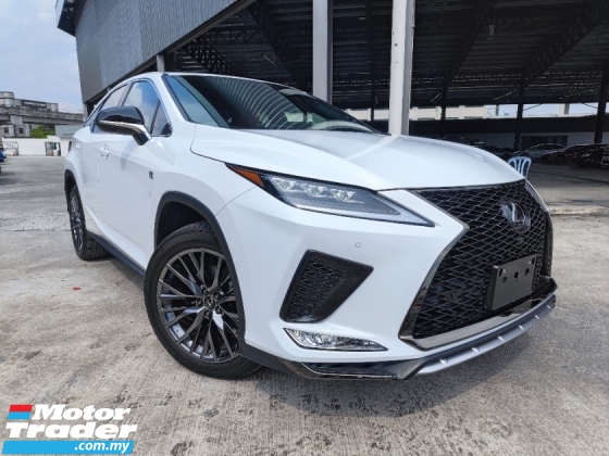 2021 LEXUS RX300 F SPORT NEW FACELIFT FULL SPEC RED LEATHER 4CAM 