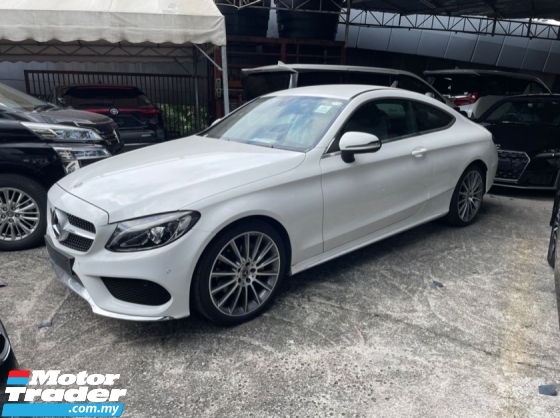 2018 MERCEDES-BENZ C-CLASS 200 Coupe Reverse Camera 2 Way Electric Leather Bucket Seats Free 2 Years Warranty 