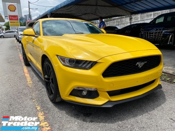 2018 FORD MUSTANG 2.3 (A) ECOBOOST UNREG LOCAL AP FREE WARRANTY