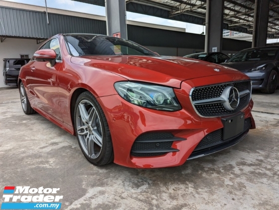 2017 MERCEDES-BENZ E-CLASS E200 AMG Coupe 2.0 TURBO JAPAN NEW MODEL PANORAMIC ROOF UNREG
