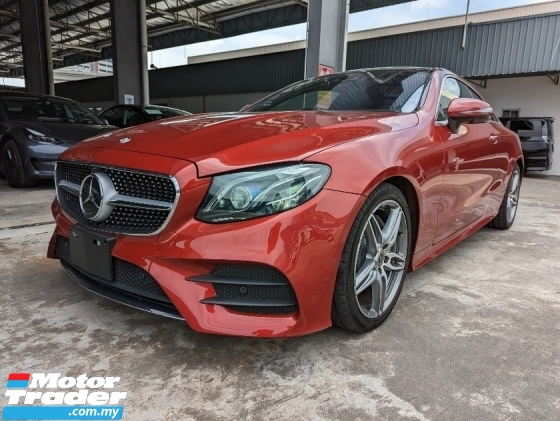 2017 MERCEDES-BENZ E-CLASS E200 AMG COUPE 2.0 TURBO PANORAMIC ROOF JAPAN NEW MODEL UNREG