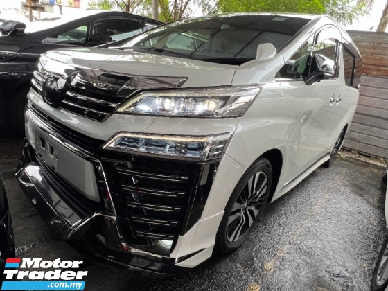 2019 TOYOTA VELLFIRE 2.5 ZG 3LED FACELIFT SUNROOF ANDROID SOUND 4 CAM POWER DOOR POWER BOOTH 2019 JAPAN UNREG FREE 5 YR