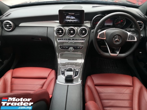 2017 MERCEDES-BENZ C-CLASS C350e AMG SPORT Hybrid Year Made 2017 Mil 78k km Hap Seng Star Battery Warranty 2025 