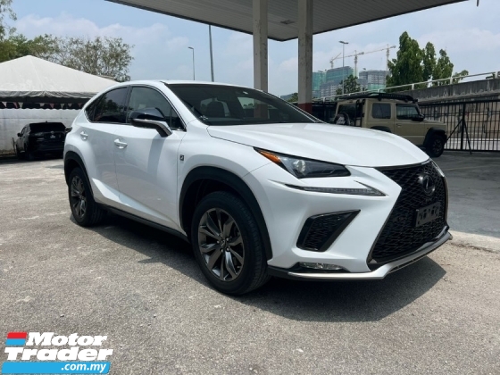 2018 LEXUS NX300 2.0 F SPORT /GRADE 5/A /SUNROOF /360 SURROUND CAM 