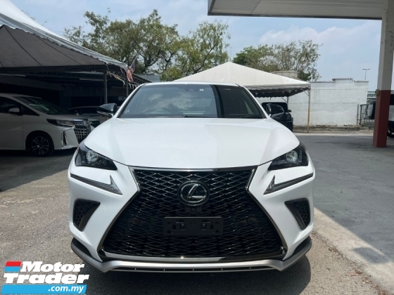 2018 LEXUS NX300 2.0 F SPORT /GRADE 5/A /SUNROOF /360 SURROUND CAM 