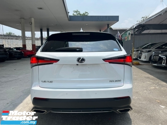 2018 LEXUS NX300 2.0 F SPORT /GRADE 5/A /SUNROOF /360 SURROUND CAM 