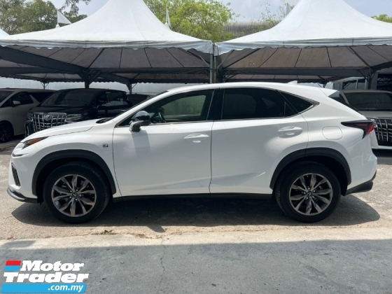 2018 LEXUS NX300 2.0 F SPORT /GRADE 5/A /SUNROOF /360 SURROUND CAM 