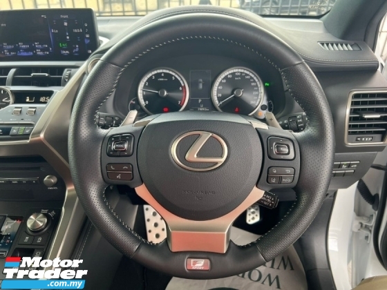 2018 LEXUS NX300 2.0 F SPORT /GRADE 5/A /SUNROOF /360 SURROUND CAM 