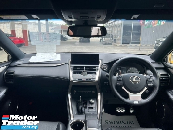 2018 LEXUS NX300 2.0 F SPORT /GRADE 5/A /SUNROOF /360 SURROUND CAM 