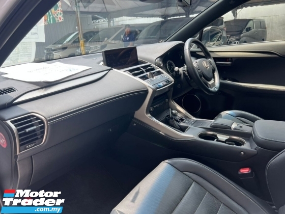 2018 LEXUS NX300 2.0 F SPORT /GRADE 5/A /SUNROOF /360 SURROUND CAM 