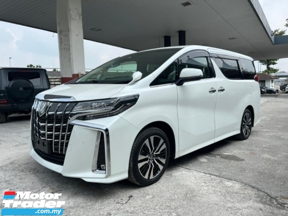 2020 TOYOTA ALPHARD 2.5 SC /3BA /SUNROOF /3 EYE LED /PILOT SEATS/UNREG