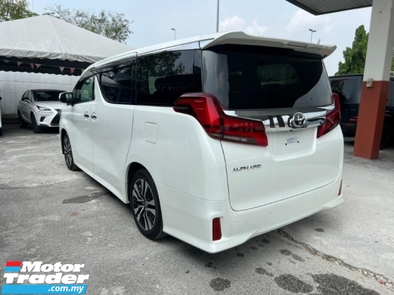 2020 TOYOTA ALPHARD 2.5 SC /3BA /SUNROOF /3 EYE LED /PILOT SEATS/UNREG