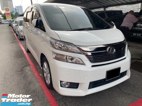 2013 TOYOTA VELLFIRE 2.4 V 整容注册 2018 Power Boot 2P/门 7Seater