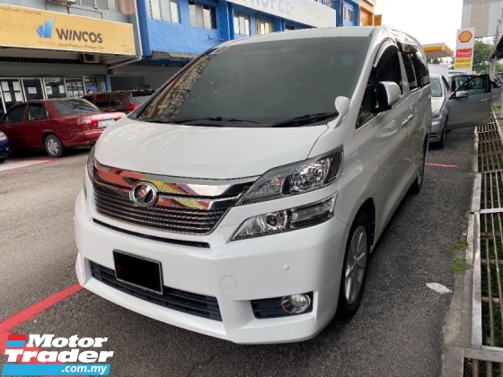 2013 TOYOTA VELLFIRE 2.4 V 整容注册 2018 Power Boot 2P/门 7Seater
