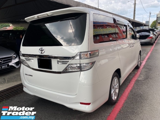 2013 TOYOTA VELLFIRE 2.4 V 整容注册 2018 Power Boot 2P/门 7Seater