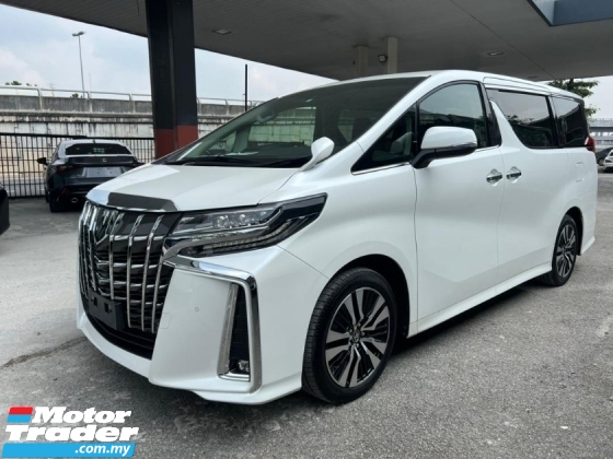2021 TOYOTA ALPHARD 2.5 SC /3BA /SUNROOF /3 EYE LED /PILOT SEATS/UNREG
