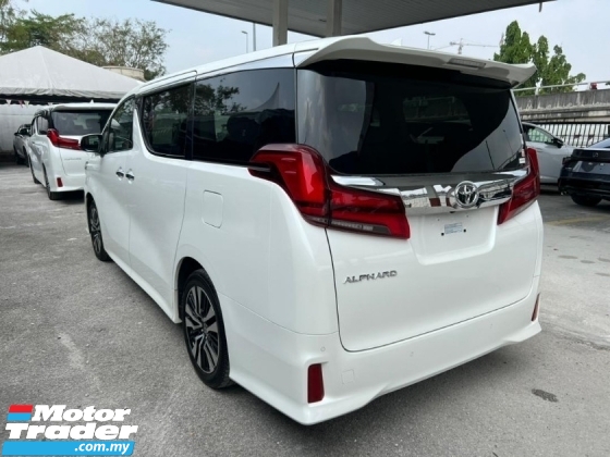 2021 TOYOTA ALPHARD 2.5 SC /3BA /SUNROOF /3 EYE LED /PILOT SEATS/UNREG