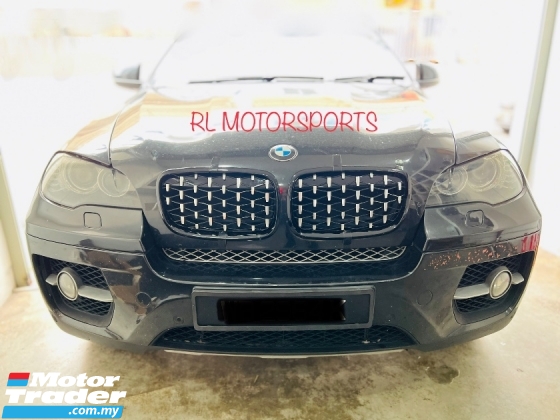 BMW E70 E71 X6 X5 2008 2009 2010 2011 2012 2013 diamond front grill grille sarung bodykit body kit Exterior & Body Parts > Body parts 