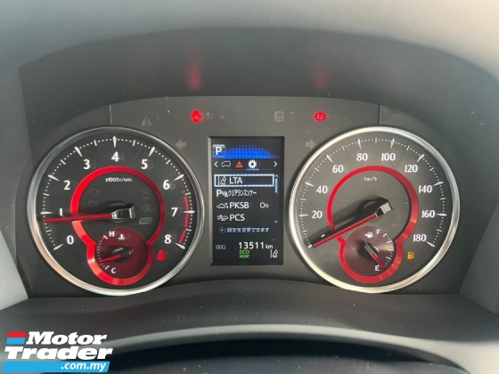 2020 TOYOTA ALPHARD 2.5 SC /3BA /FACELIFT /FULL SPEC /FULL TRD BODYKIT