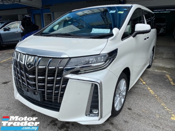 2020 TOYOTA ALPHARD 2.5 S Unreg Sunroof Power But 360 Jaminan Kamera
