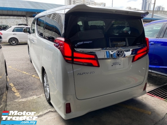 2020 TOYOTA ALPHARD 2.5 S Unreg Sunroof Power But 360 Jaminan Kamera