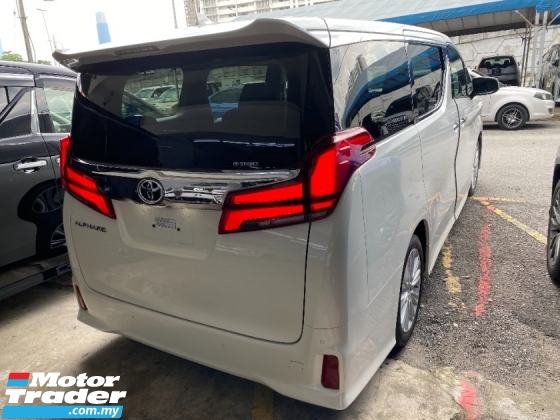 2020 TOYOTA ALPHARD 2.5 S Unreg Sunroof Power But 360 Jaminan Kamera