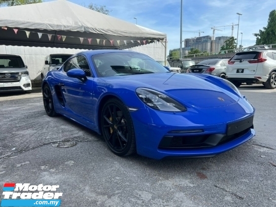 2019 PORSCHE CAYMAN 718 GTS 2.5 /UK SPEC /SHARK BLUE COLOR /PDLS PLUS 
